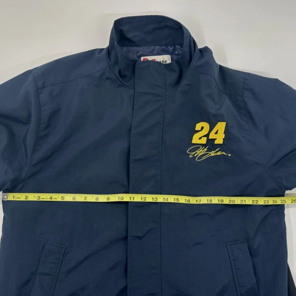 Vintage Chase Jeff Gordon NASCAR Jacket Mens XL Nylon Dupont Windbreaker Racing